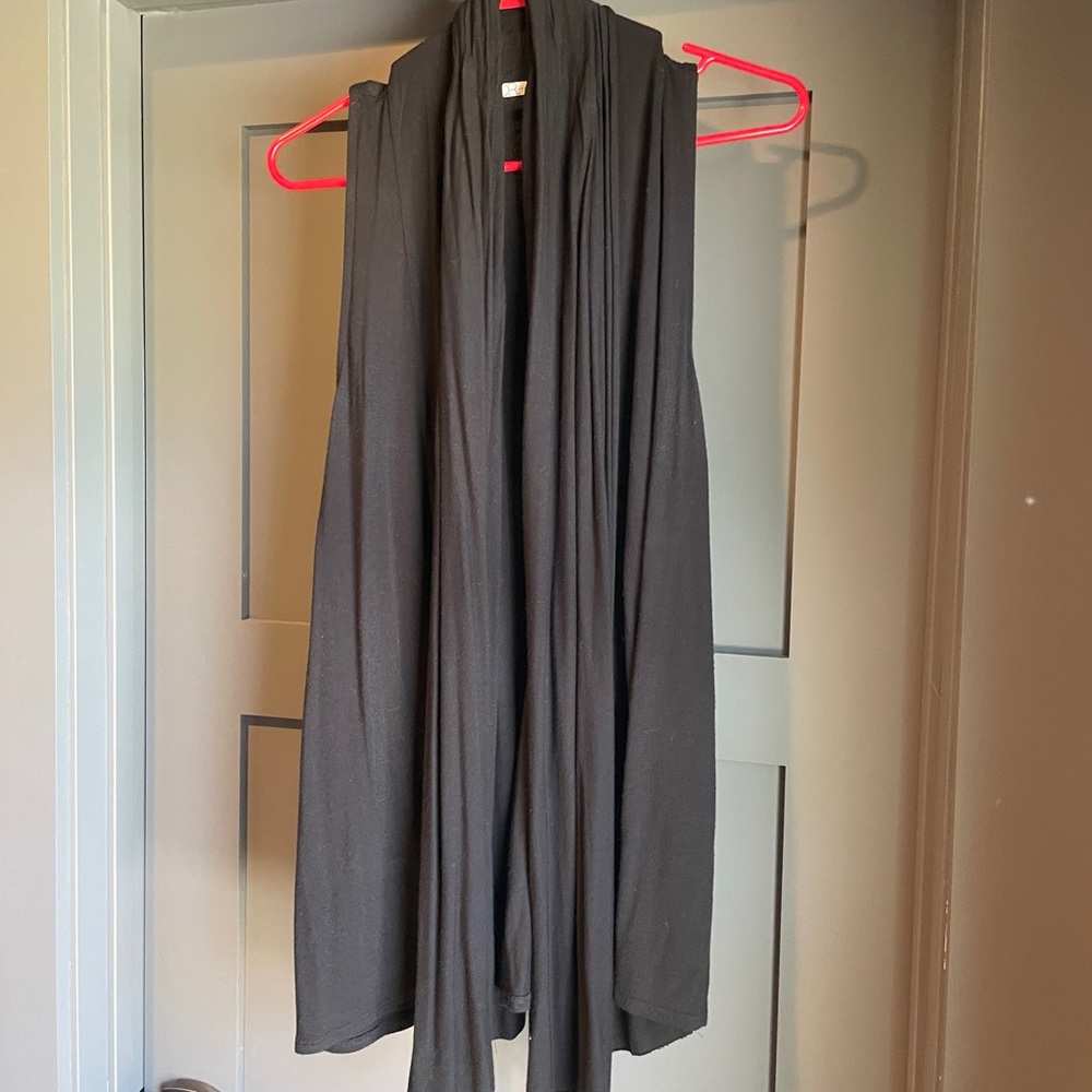 Duster / Sleeveless cardigan